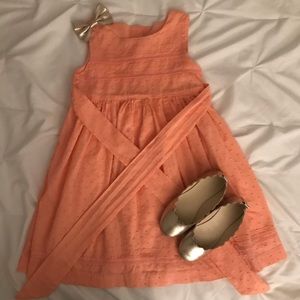 CUTE CORAL DRESS- SIZE 4T